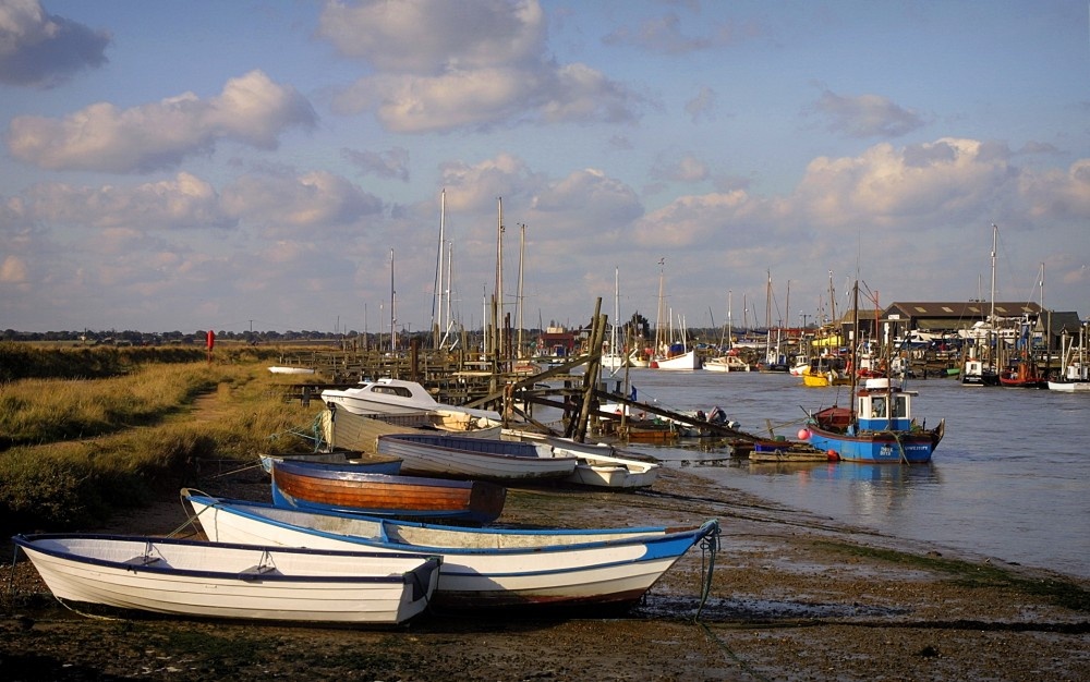 Photograph of Fishing Boats at Walberswick, Suffolk