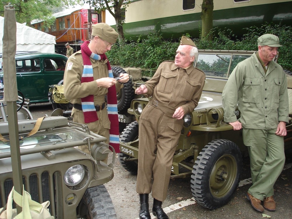 A WW2 Event at Pickering, North Yorkshire Moors Railway.