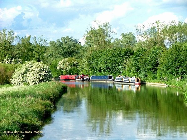 Kennet & Avon Canal, Froxfield flight, Wiltshire (Just!)