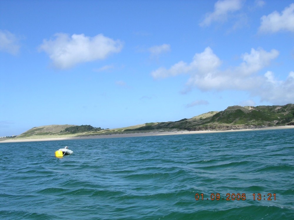 Approaching Rock, Cornwall, from the Padstow Ferry