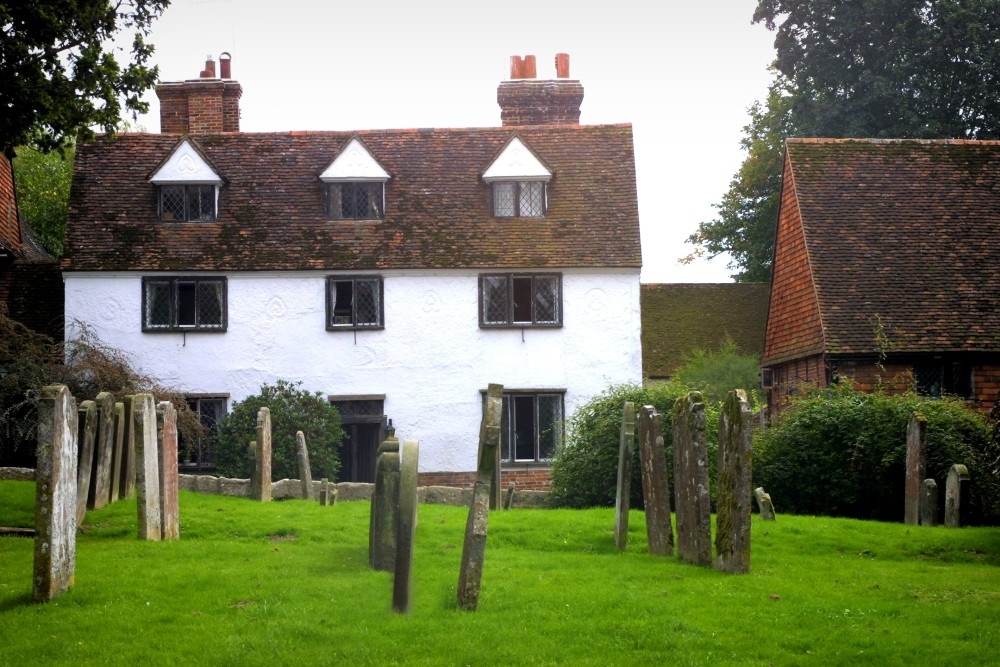 View from Chiddingstone Churchyard, Kent