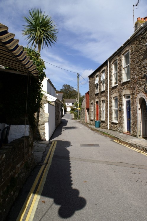 Pentewan Village, St Austell, Cornwall, Sept 2006.