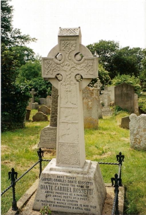 Grave of Dante Gabriel Rossetti (1828-1882), All Saints Church, Birchington