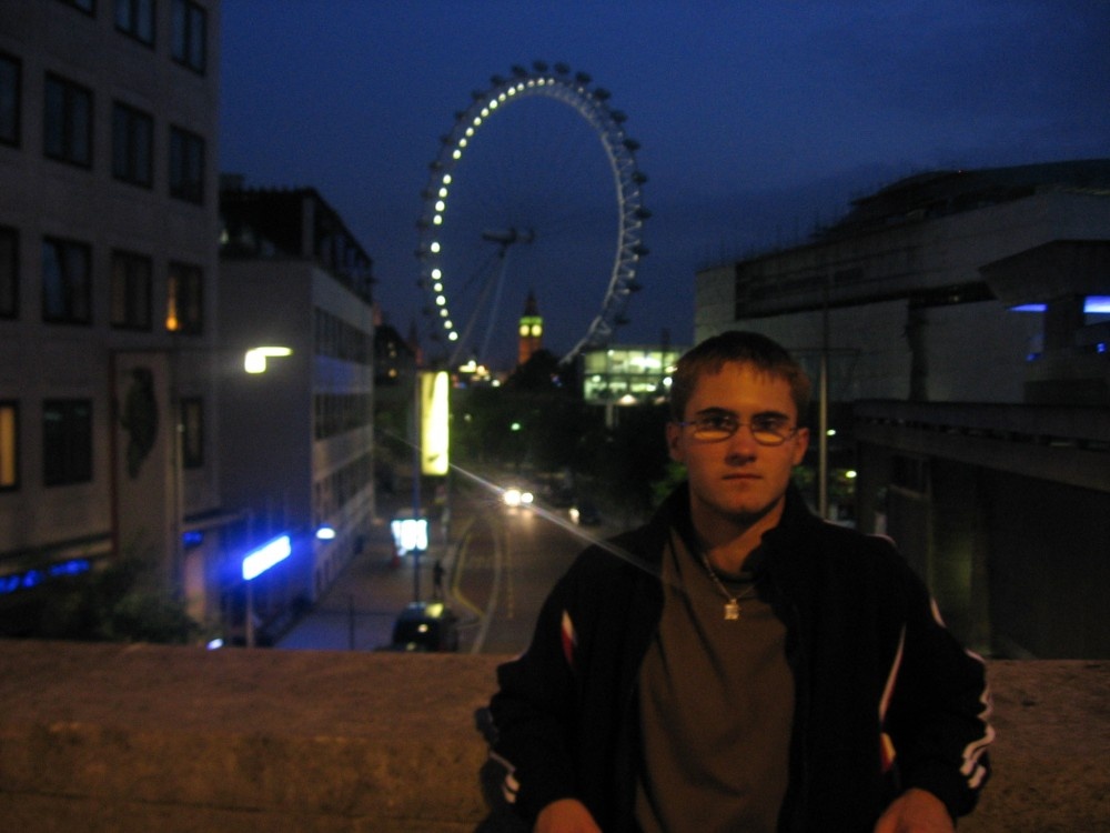 London, traveller Jirka Volcik
