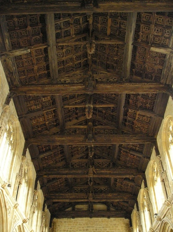 Martock church interior