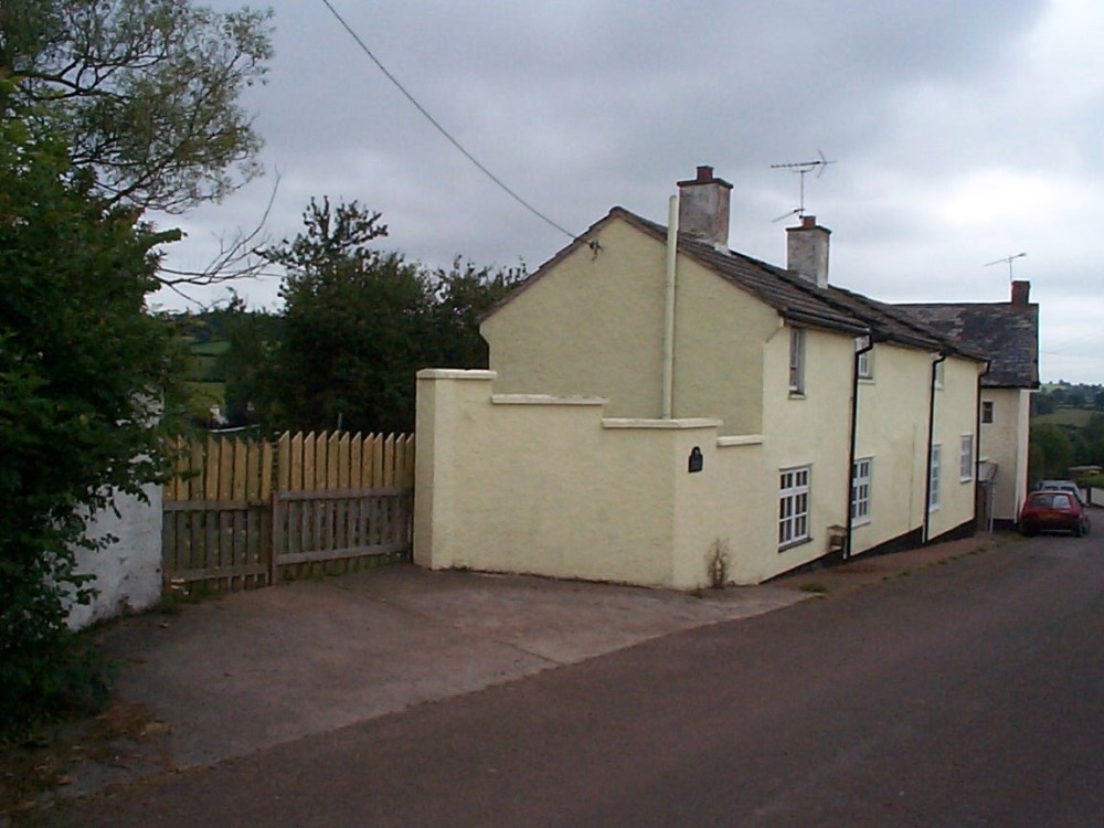 Photograph of Entering Into Butterleigh From Tiverton - Bakers Cottage