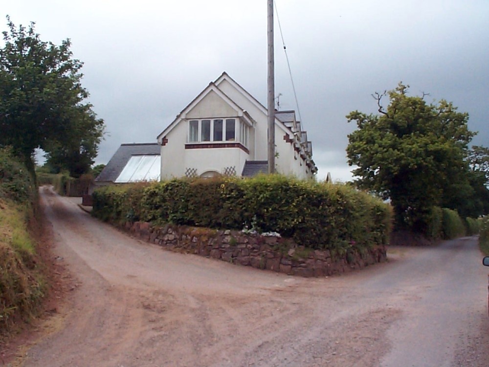 Photograph of The New Chapel Cottage Going Out Towards Cullompton