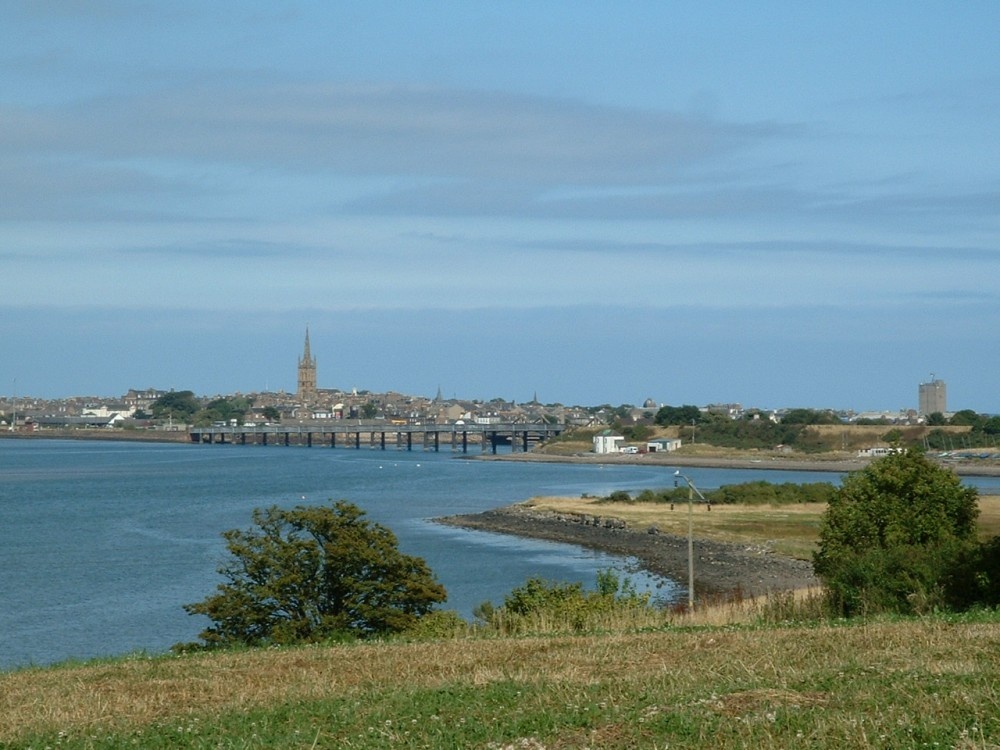 A view of Montrose from the south