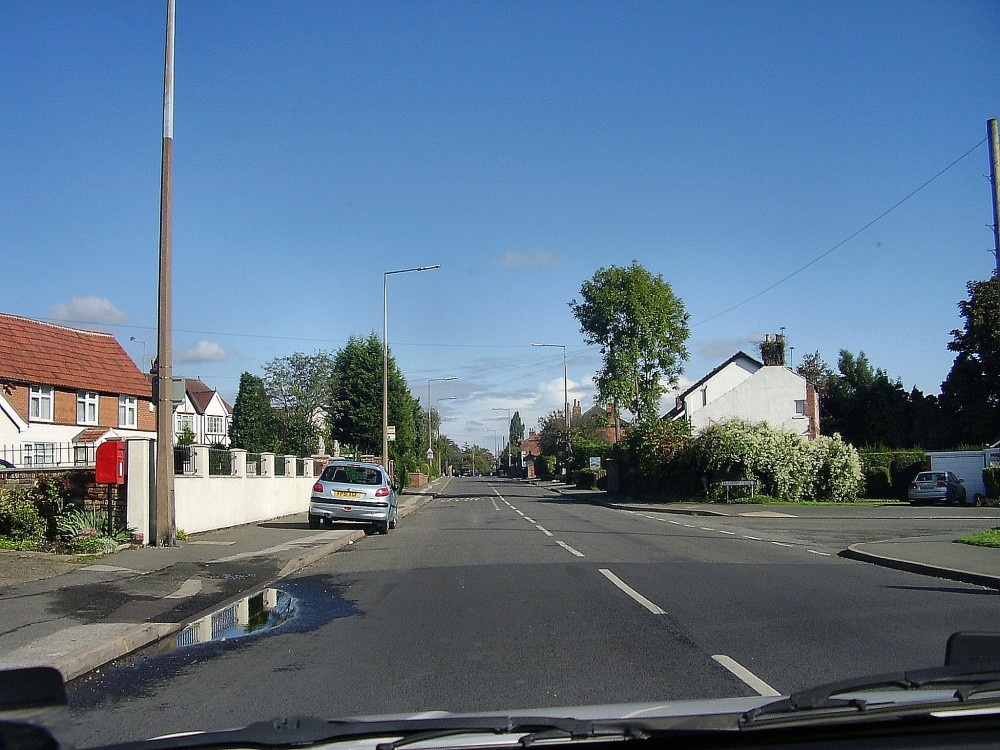Photograph of nottingham road, Borrowash, Derbyshire.