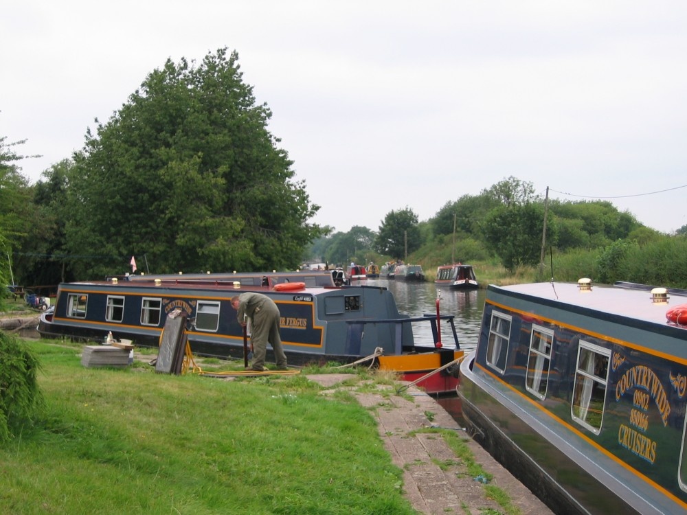 Shropshire union canal. August 2006. 