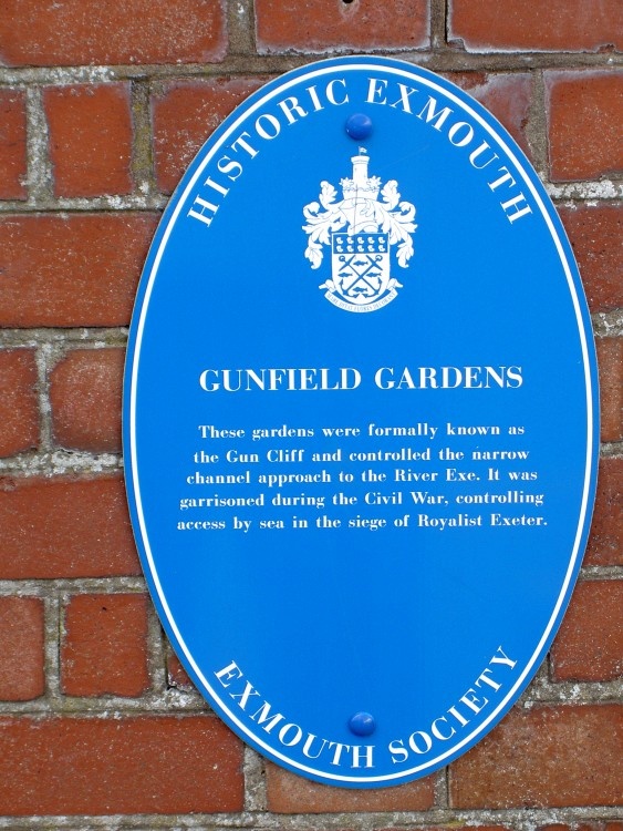 Gunfield Gardens, Exmouth, Devon.