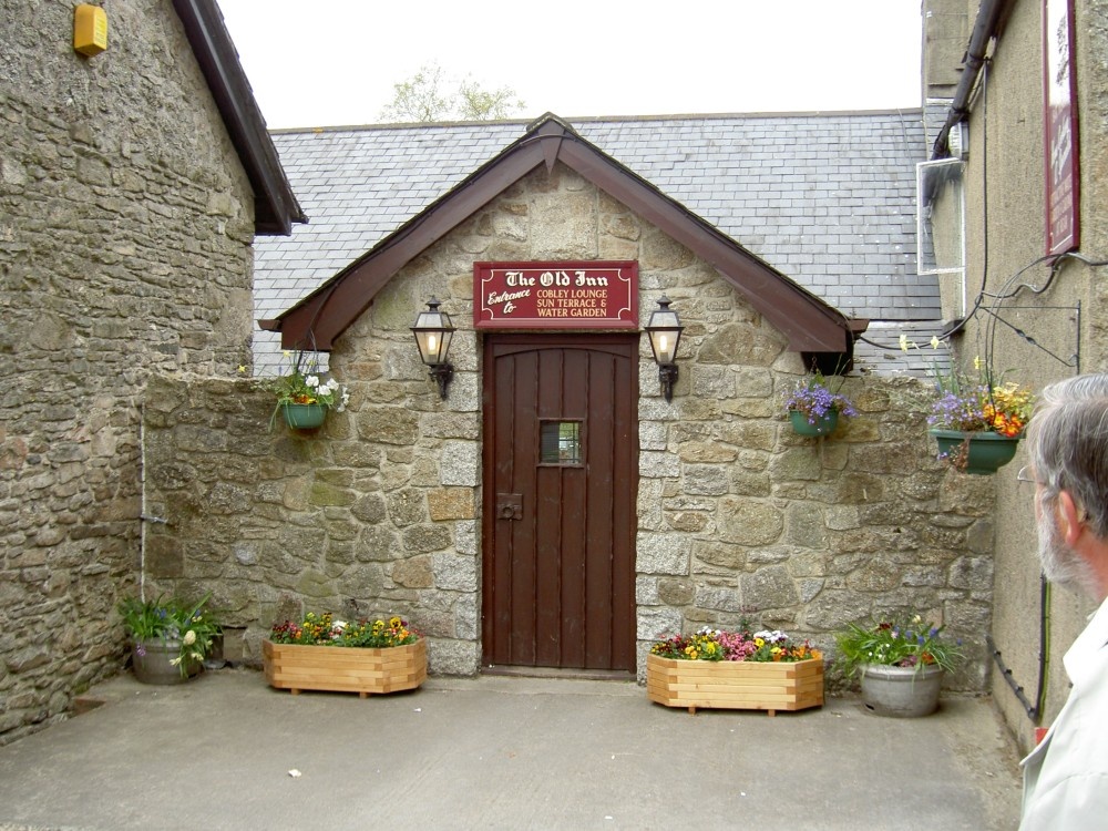 The Old Inn pub, Widecombe in the Moor, Devon.