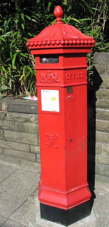 Victorian Postbox, Ramsbottom