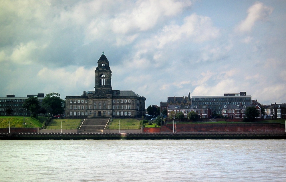 Photograph of Seacombe Townhall. Seacombe, Merseyside