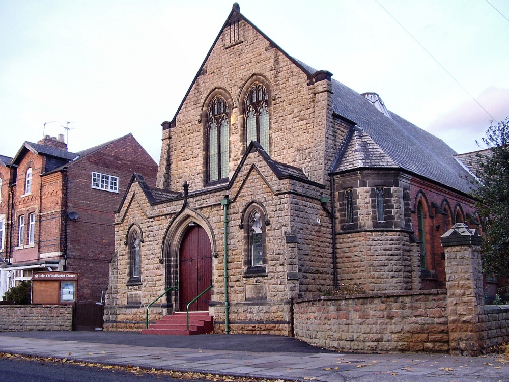 john clifford baptist church,beeston nottinghamshire.