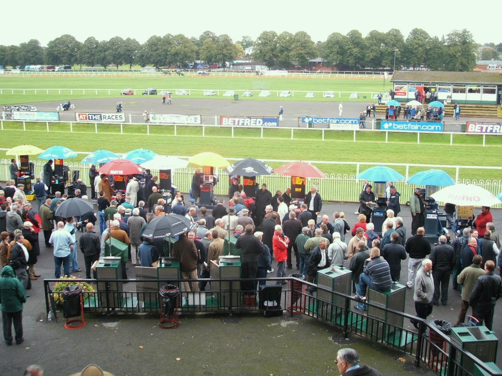 Worcester Racecourse. Go on, back a winner and take their money.