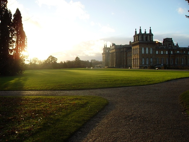 Blenheim Palace, Woodstock, Oxfordshire.