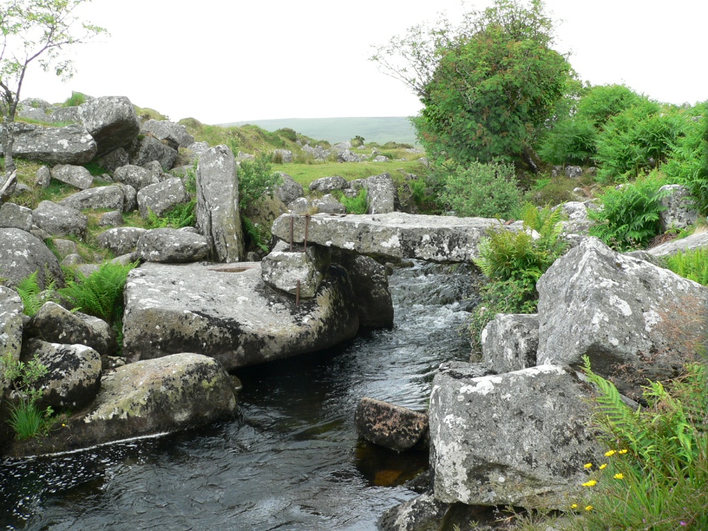 Another pic of the ancient clapper, over the river teign on Dartmoor