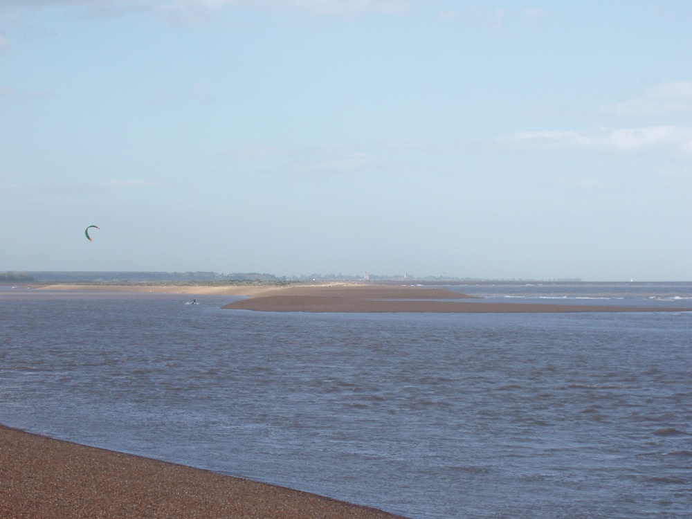 River Ore Estuary from Shingle Street towards Orford