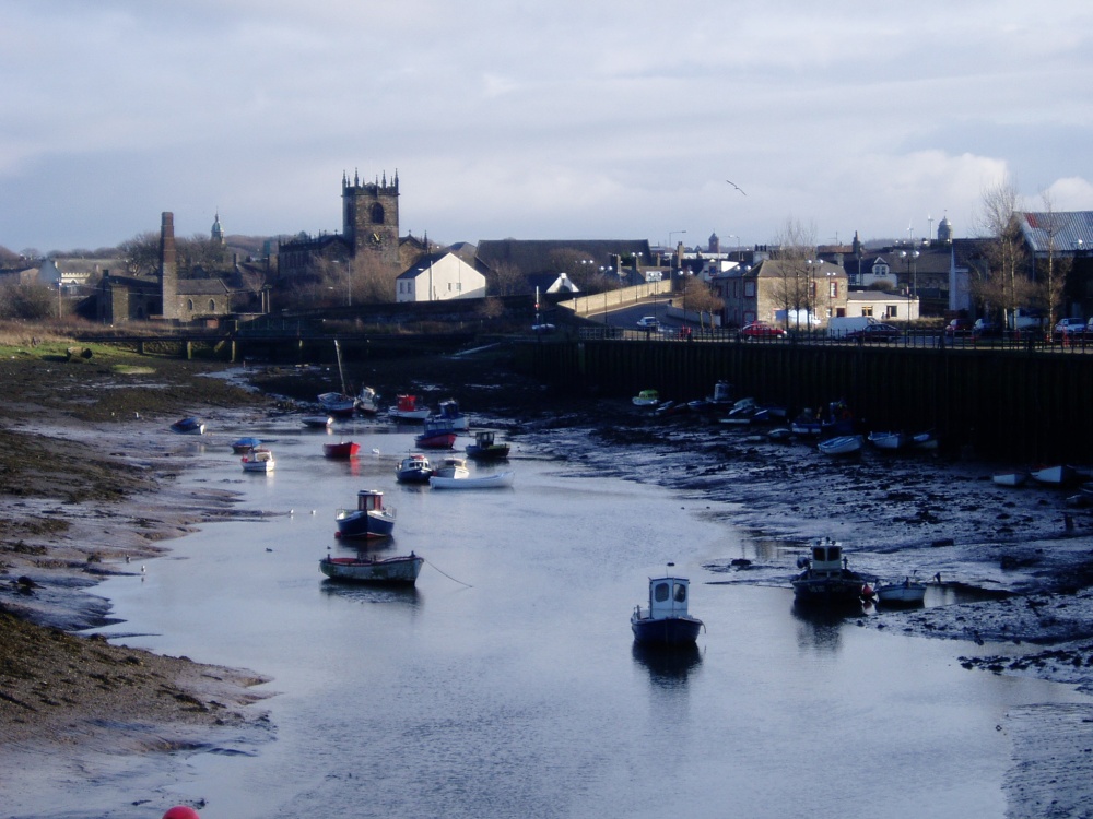 Photograph of Workington Harbour, Workington, Cumbria.