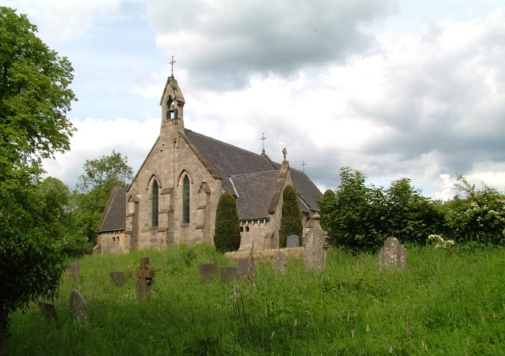 Photograph of Parish Church, Atlow, Central Derbyshire.