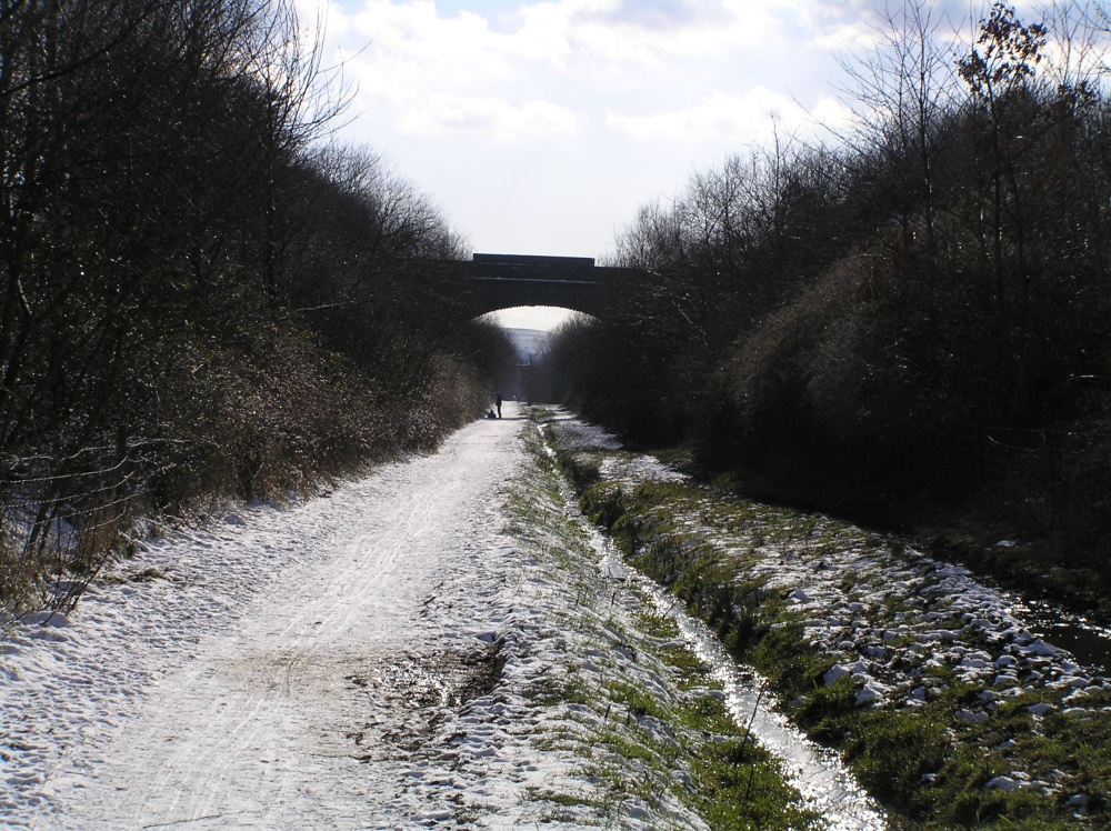 The old Woodhead line, Hadfield, nr. Glossop, Derbyshire.