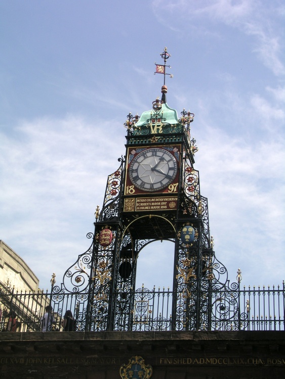 Clock in Chester