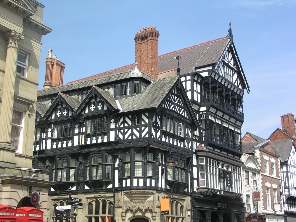 'Black and white' in Chester