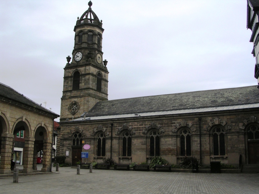 St. Giles Church, Market Place, Pontefract, West Yorkshire.