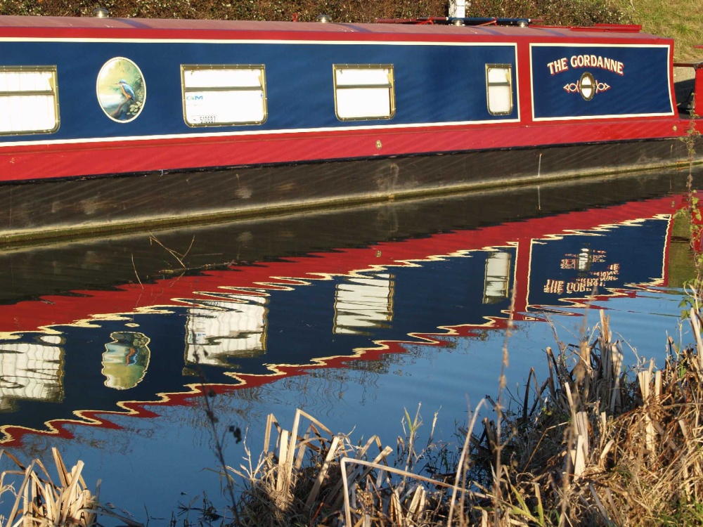 Enslow Wharf on the Oxford Canal, near Bletchingdon, Oxfordshire.