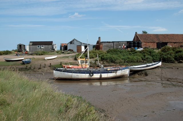 Brancaster Staithe, Brancaster, North Norfolk.