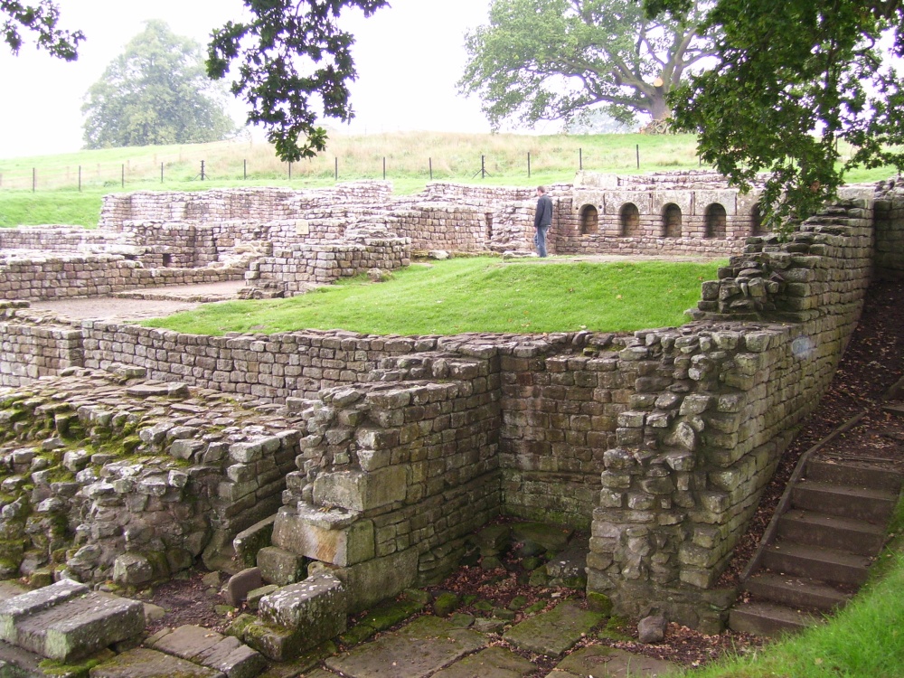 Bathhouse, Roman Ruins, Chesters Roman Fort, Northumberland