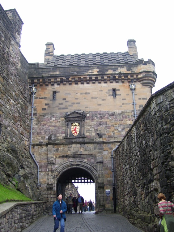 Edinburgh Castle, Edinburgh, Midlothian, Scotland.