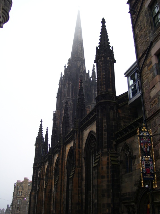 Royal Mile, Edinburgh, Midlothian, Scotland.