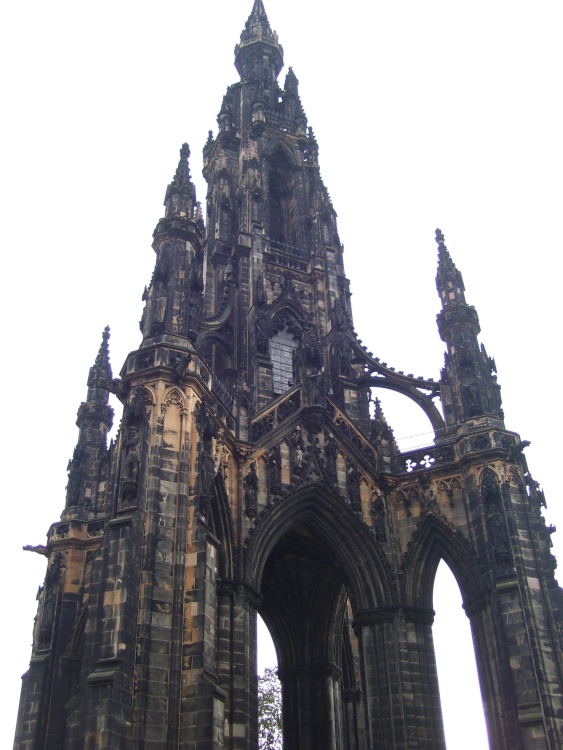 Scott's Monument, Edinburgh, Midlothian, Scotland.