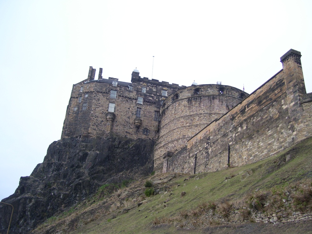 Edinburgh Castle, Edinburgh, Midlothian, Scotland.