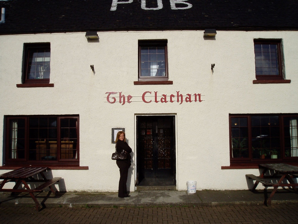 Dornie, Clachan Bar. Traditional Highland pub.