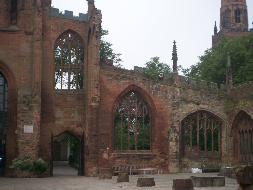 Coventry Cathedral photo by Monica L. Johnson