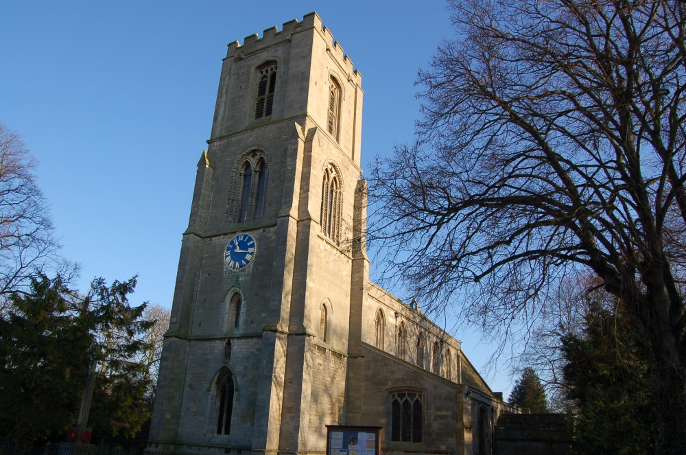 Photograph of A picture taken at Sibsey Parish Church one sunny day, Lincolnshire.