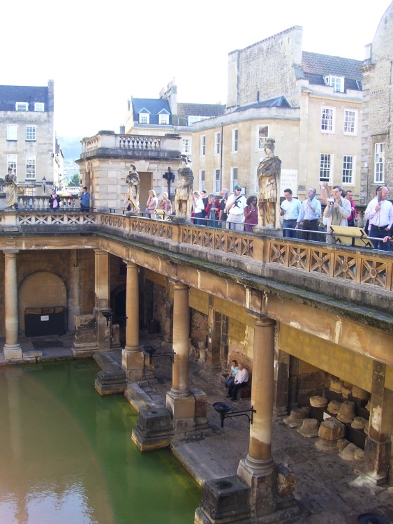 Roman Baths, Bath, Somerset.