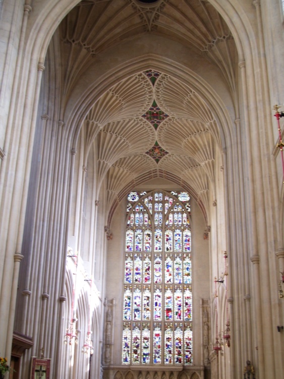 Bath Abbey, Bath, Somerset.