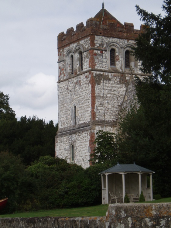 All Saints church in Bisham, Berkshire - August 2006