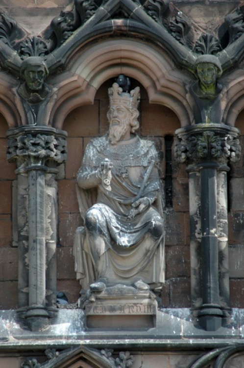 King Edward 3rd, Lichfield Cathedral, Lichfield, Staffordshire