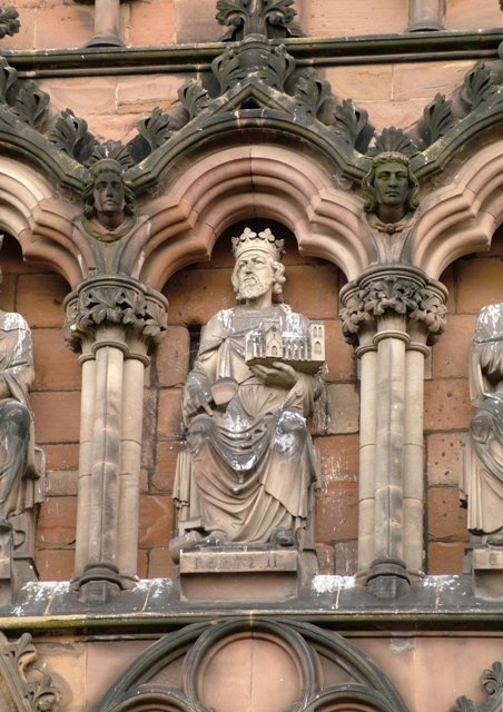 King Henry 2nd, Lichfield Cathedral, Lichfield, Staffordshire