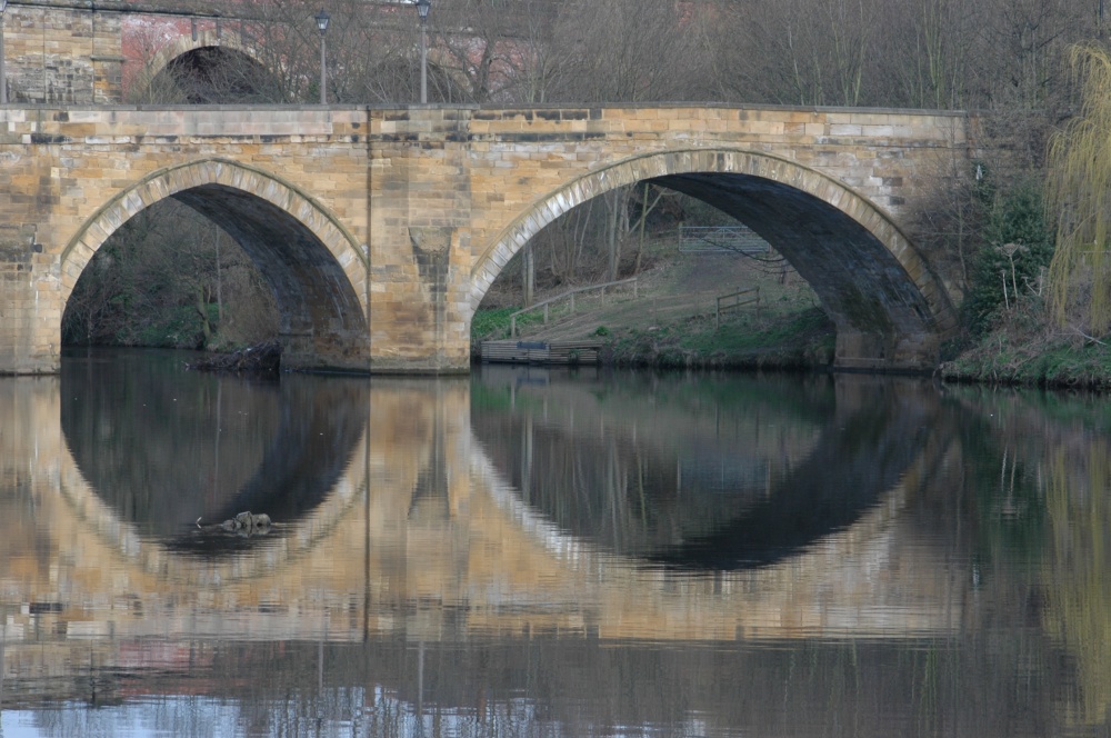 Photograph of Bridge over the River Tees at Yarm, North Yorkshire