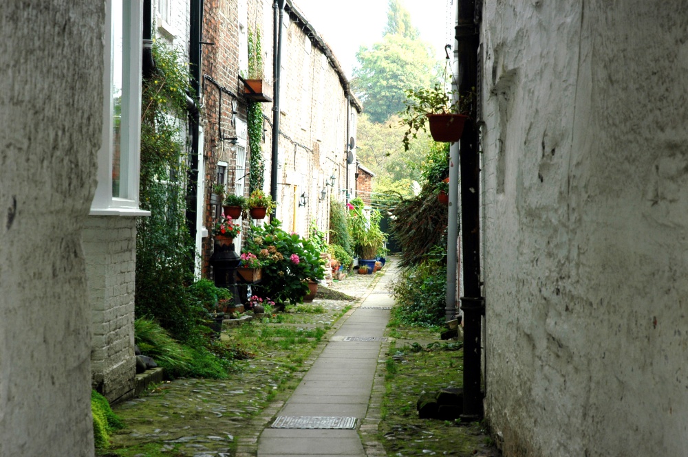 Photograph of Cottages - Yarm High Street, Yarm, Teesside, Cleveland