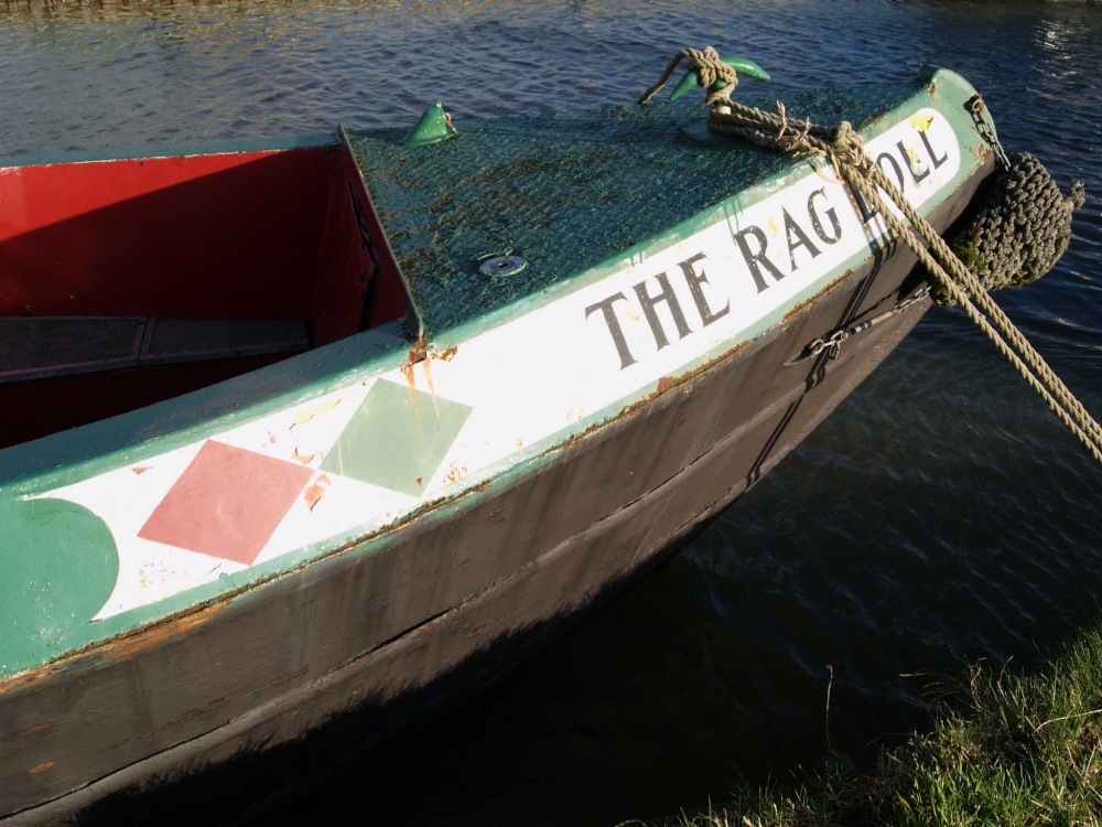 Narrowboat 'The Rag Doll', Aynho wharf, Aynho, Northamptonshire.