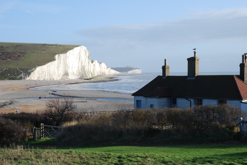 Seven Sisters from Cuckmere Haven, East Sussex.