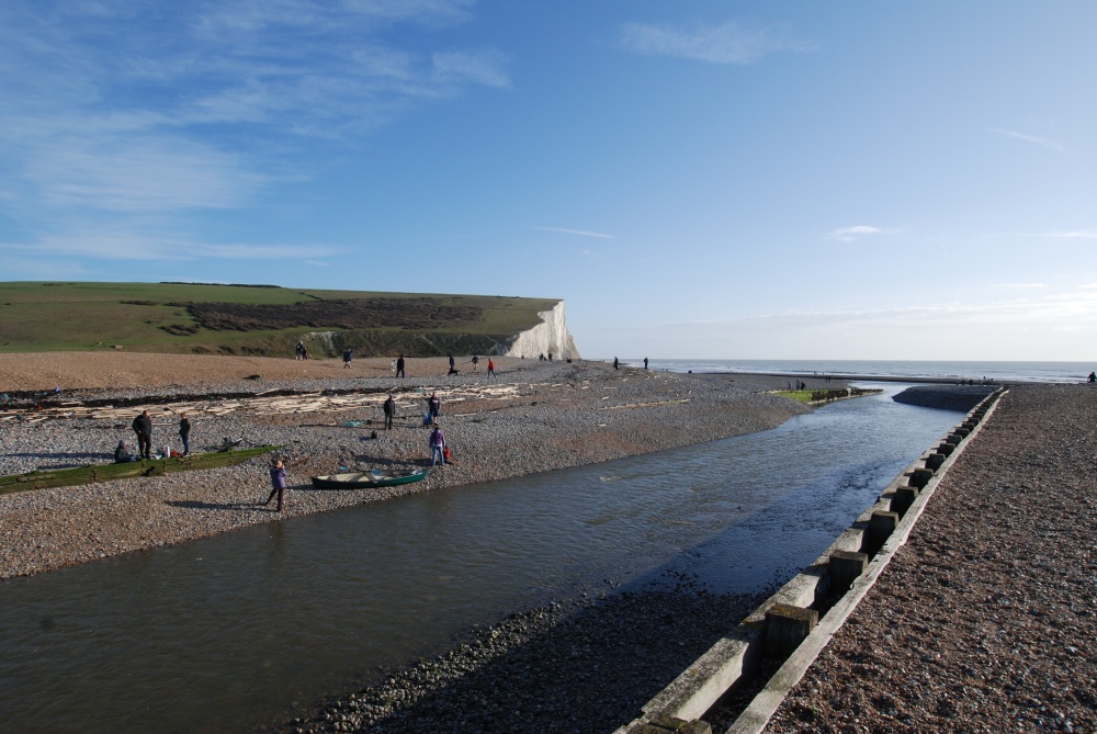 Cuckmere Estuary, Cuckmere Haven, East Sussex.
