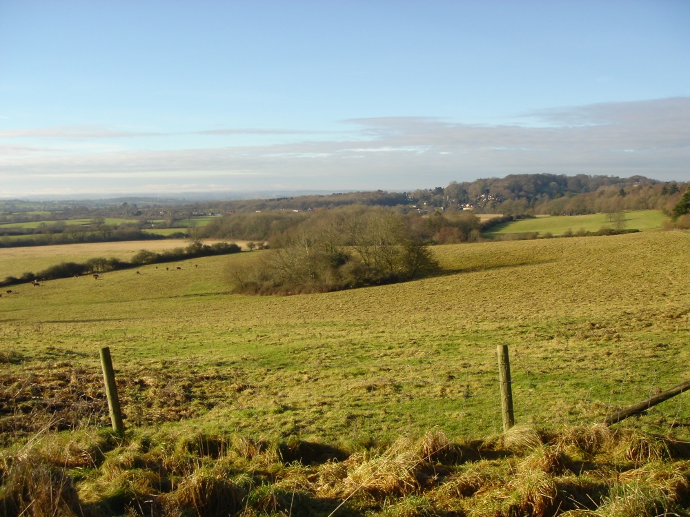 Photograph of East Knoyle, Wiltshire,  from the East